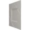 Ekena Millwork 19 5/8in. W x 19 5/8in. H Aubrey EnduraWall Decorative 3D Wall Panel Covers 2.67 Sq. Ft. WP20X20AEGBW - alternate 5